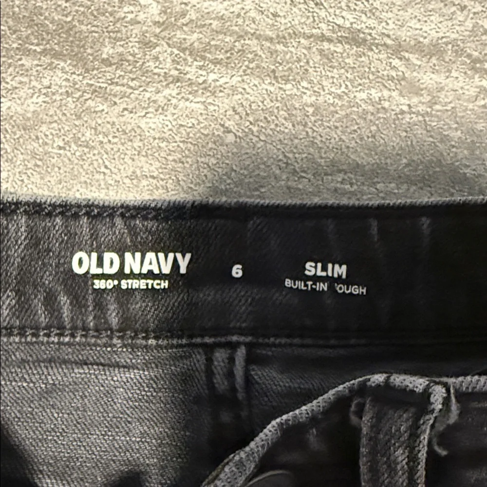 Old Navy Dark Gray Slim Fit Jeans
